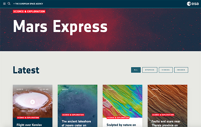 Space Mars Express ile İlgili Bloglar