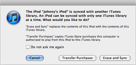 itunes'u bir mac'tan diğerine kopyala