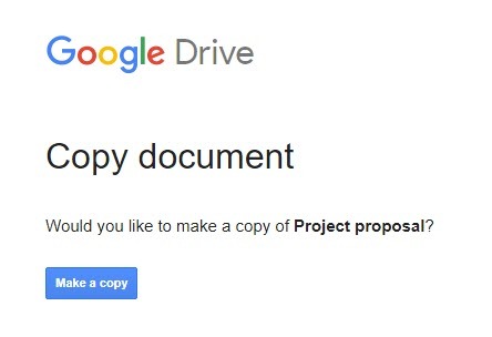 Google Drive Dokümanlarını Paylaşırken Bu "Kopya Oluştur" Numarasını Kullanın Bir Kopya Yap