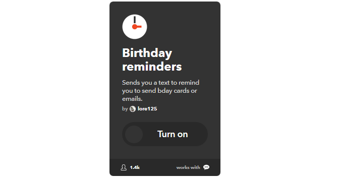 Ultimate IFTTT Kılavuzu: Pro'nun 21IFTTT BirthdayReminder gibi Web'in En Güçlü Aracını Kullanın