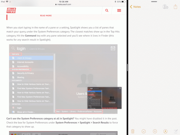 iPad iOS 11 Sürükle ve Bırak Uygulamaları 1