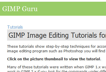 gimp fotoğraf düzenleme