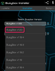 busybox yükleyici