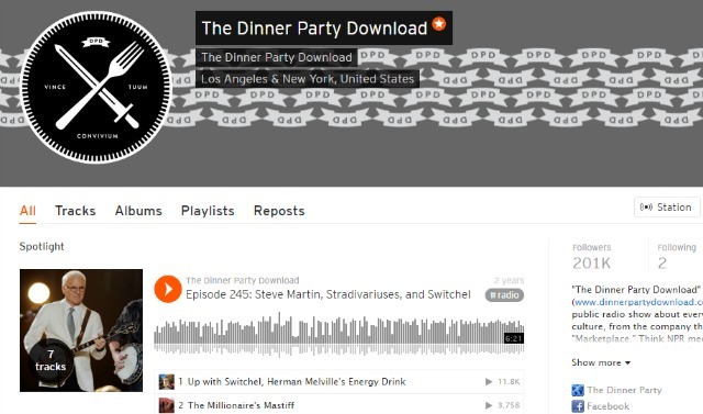 SoundCloud'da Akşam Yemeği Partisi Podcast'i
