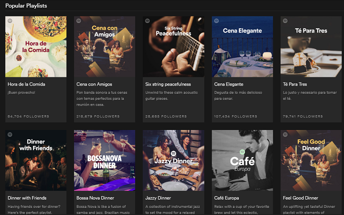 Spotify Çalma Listeleri