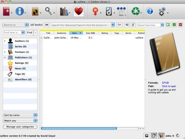 Calibre eBook Manager calibre 7 Kullanıcı Kılavuzu