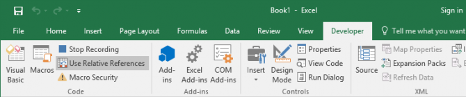 Excel 2016'da bir makro nasıl kaydedilir