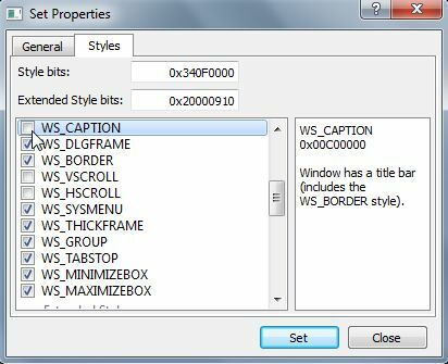 Window Detective ile Etkin Programların Windows'unu Kontrol Edin ve Değiştirin windetective8