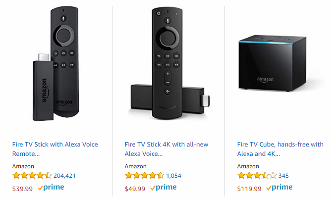 amazon'da yangın tv maliyeti.