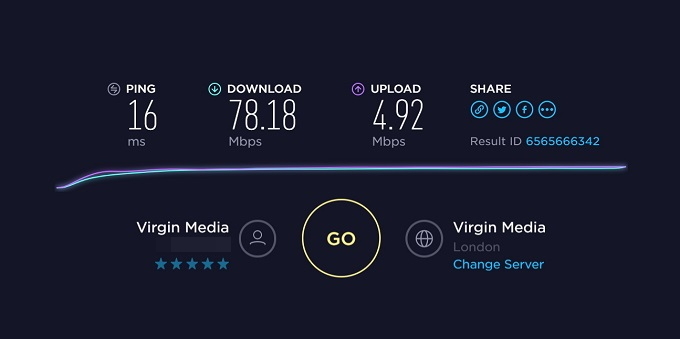 VPN Sınırsız: Makul Fiyatlı, Sağlam ve Güvenilir VPN ISS Speedtest Sonucu 1