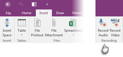 Microsoft OneNote - Sesli Notlar