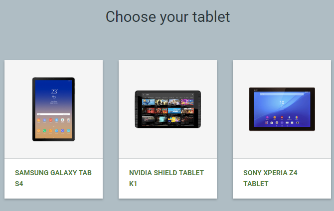 Android Tablet Seçenekleri