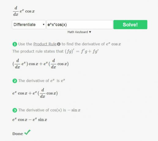 Cymath problem çözücü