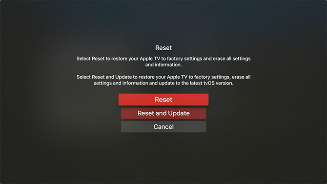 Apple TV Apple TV Sıfırlama Kurulumu ve Kullanımı