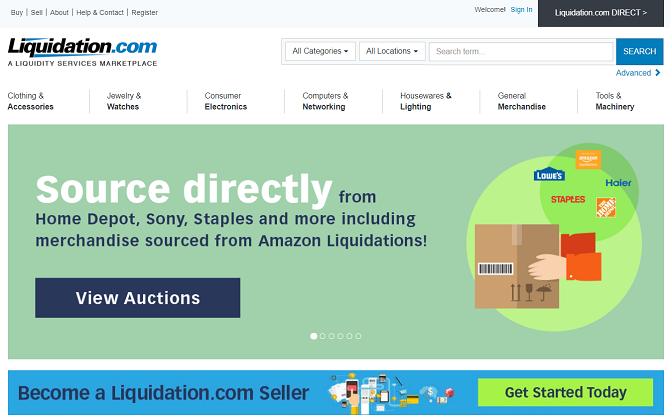 liquidation.com mağaza