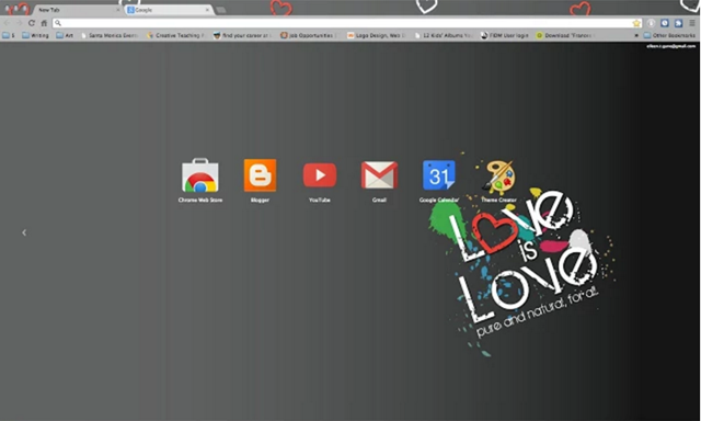 LoveIsLoveChromeTheme