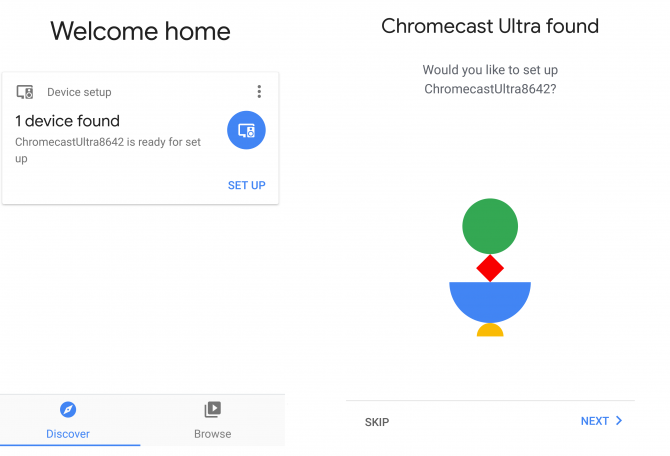 chromecast-ultra ev ekran görüntüsü