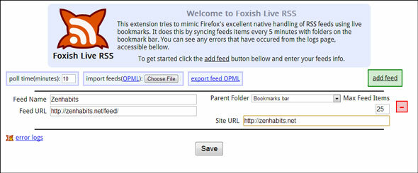 Yerel Okuyucu - Chrome rss chrome extension04 için 6 Mükemmel RSS Uzantısı