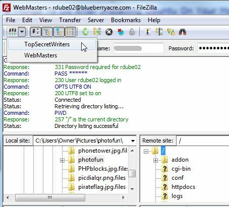 FileZilla FileZilla13 ile Tüm Sitelerinizde Ana FTP Dosya Aktarımları