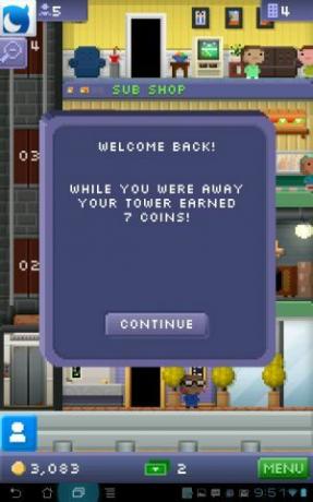 Tiny Tower [Android ve iOS] ile Kendi Hareketli Apartmanınızı Çalıştırın