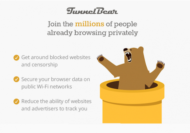 tunnelbear vpn krom