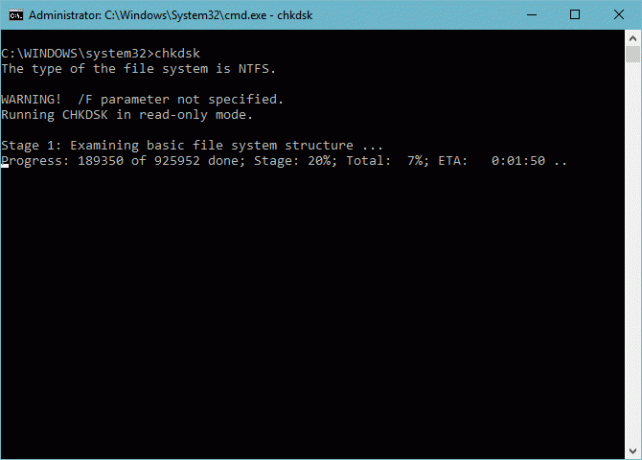 Bilmeniz Gereken Temel Windows CMD Komutları chkdsk