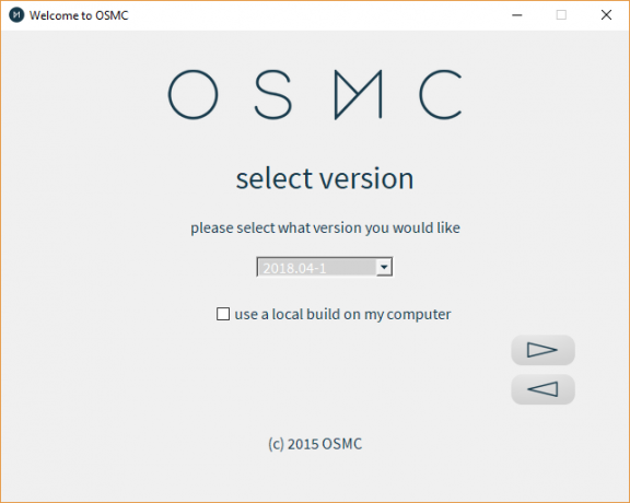 Raspberry Pi 3 için OSMC'yi yükleyin