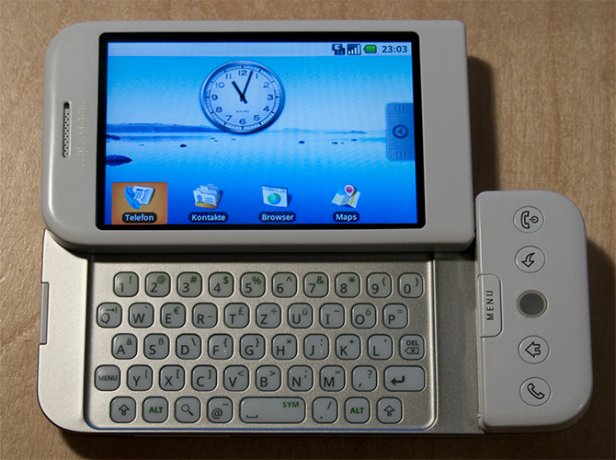 Android İlk Çıkan Akıllı Telefon HTC Dream