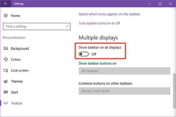 windows-10-ayar-turn-off-görev çubuğu