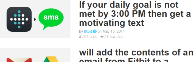 IFTTT eBay ve Fitbit Kanallarını Tanıttı fitbitifttt 640x203