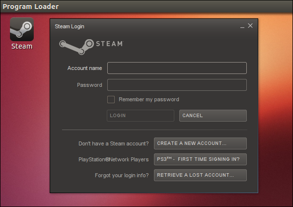 Şarap ile Linux'ta Steam