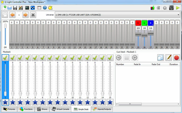 qlcquick fader