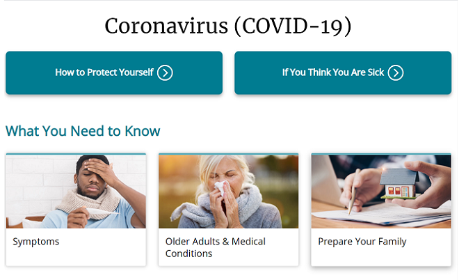cdc koronavirüs covid-19 bilgileri