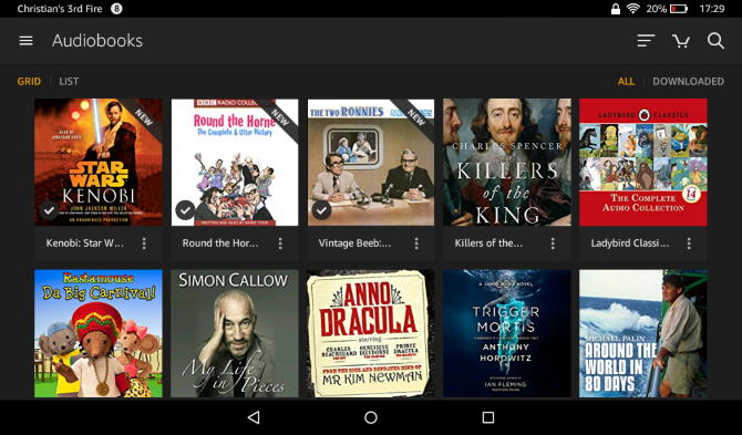 Resmi olmayan Amazon Fire Tablet Manuel muo android amazonfireguide sesli kitaplar kütüphane