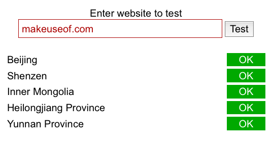 Çin'de engellenen web siteleri