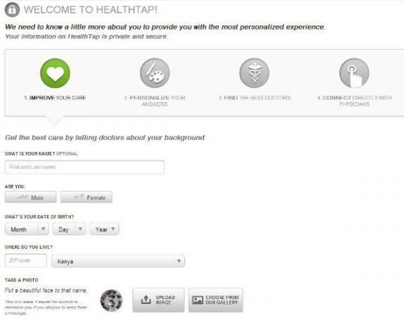 healthtap kayıt