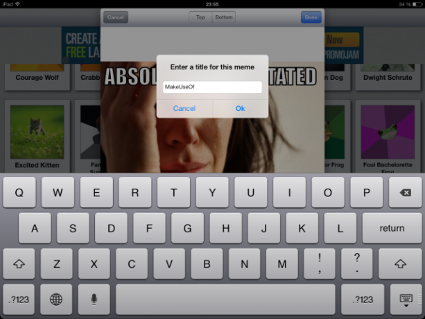 Meme Generator: iPad'inizde Muhtemelen En Eğlenceli Miktar memegenerator4