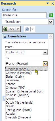 Microsoft Word 2007'de Araştırma Özelliği Nasıl Kullanılır 5 çeviri