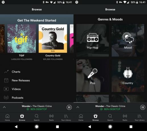 Spotify Müzik Akışı: Resmi Olmayan Rehber 12 Spotify Mobile Göz Atma Sekmesi